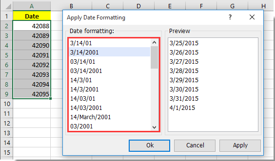 Serial Number In Excel